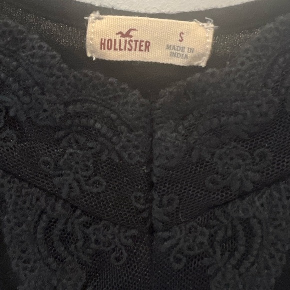 Hollister Black Lace Tank Top - Picture 2 of 3